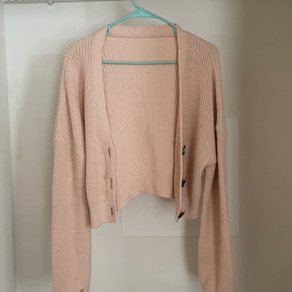 Pink Cardigan - Picture 1 of 2